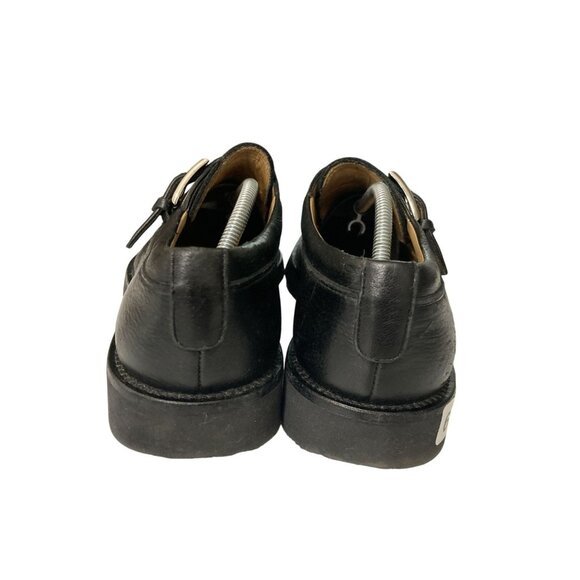 Bruno Magli Radford Men's Size 8M Black Leather handmade Italy loafer shoe - Picture 4 of 8